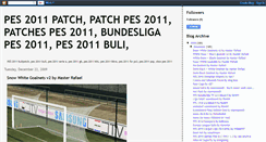 Desktop Screenshot of pes-2011-patch.blogspot.com