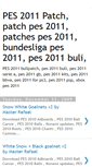 Mobile Screenshot of pes-2011-patch.blogspot.com