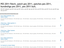 Tablet Screenshot of pes-2011-patch.blogspot.com