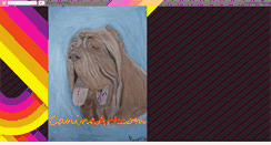 Desktop Screenshot of canineartcom.blogspot.com