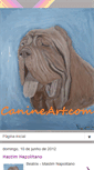 Mobile Screenshot of canineartcom.blogspot.com