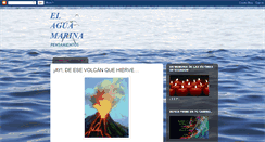 Desktop Screenshot of elaguamarina.blogspot.com