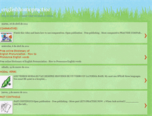 Tablet Screenshot of englishhomepractice.blogspot.com