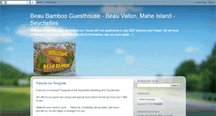 Desktop Screenshot of beaubamboo.blogspot.com