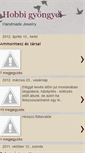 Mobile Screenshot of hobbigyongyei.blogspot.com