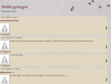 Tablet Screenshot of hobbigyongyei.blogspot.com