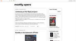 Desktop Screenshot of mostlyopera.blogspot.com