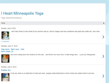 Tablet Screenshot of iheartminneapolisyoga.blogspot.com