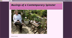 Desktop Screenshot of musingsofacontemporaryspinster.blogspot.com