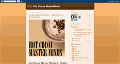 Desktop Screenshot of hotcocoamasterminds.blogspot.com