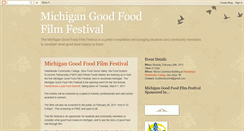 Desktop Screenshot of migoodfoodfilmfestival.blogspot.com