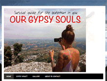 Tablet Screenshot of ourgypsysouls.blogspot.com
