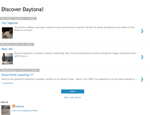 Tablet Screenshot of discoverdaytona.blogspot.com