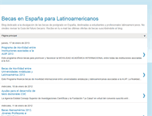 Tablet Screenshot of becasenlamadrepatria.blogspot.com