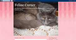 Desktop Screenshot of felinecorner.blogspot.com