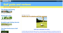 Desktop Screenshot of golfguide-uk.blogspot.com