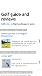 Mobile Screenshot of golfguide-uk.blogspot.com