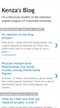 Mobile Screenshot of kenzaenglishcourse.blogspot.com