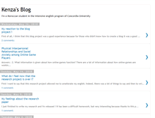 Tablet Screenshot of kenzaenglishcourse.blogspot.com