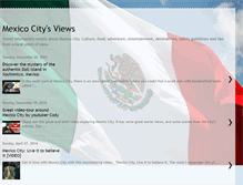 Tablet Screenshot of mexcityviews.blogspot.com