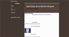 Desktop Screenshot of bufalosmojados98.blogspot.com