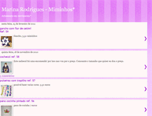 Tablet Screenshot of miminhos1000.blogspot.com