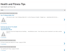 Tablet Screenshot of ihab-healthandfitness.blogspot.com
