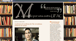 Desktop Screenshot of movimentoporumaoutraufac.blogspot.com