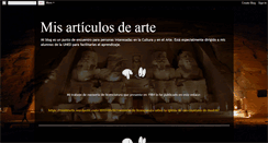 Desktop Screenshot of maite-arte.blogspot.com