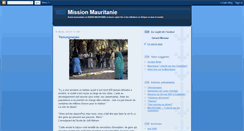 Desktop Screenshot of mission-mauritanie.blogspot.com