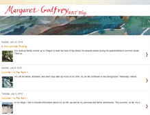 Tablet Screenshot of margaretgodfreyart.blogspot.com