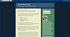 Desktop Screenshot of outofboxdox.blogspot.com