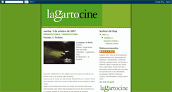 Desktop Screenshot of lagartocine.blogspot.com