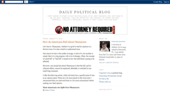 Desktop Screenshot of daily-political-blog.blogspot.com