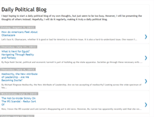 Tablet Screenshot of daily-political-blog.blogspot.com