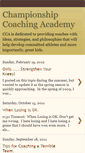 Mobile Screenshot of championship-coaching.blogspot.com