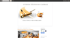 Desktop Screenshot of cursostecnicoscadmax.blogspot.com