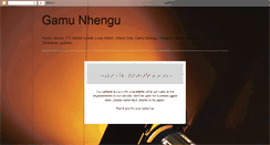 Desktop Screenshot of gamu-nhengu.blogspot.com