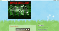 Desktop Screenshot of cousasdebioloxia.blogspot.com