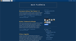 Desktop Screenshot of maisfluencia.blogspot.com