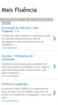 Mobile Screenshot of maisfluencia.blogspot.com