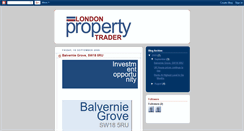 Desktop Screenshot of londonpropertytrader.blogspot.com