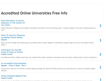 Tablet Screenshot of accreditedonloneuniversities.blogspot.com