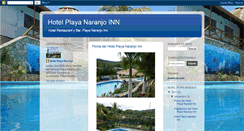 Desktop Screenshot of hotelplayanaranjo.blogspot.com