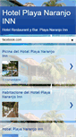 Mobile Screenshot of hotelplayanaranjo.blogspot.com
