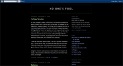 Desktop Screenshot of noonessfool.blogspot.com