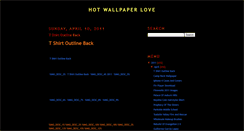 Desktop Screenshot of hotwallpaperlove.blogspot.com