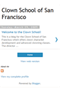 Mobile Screenshot of clownschoolsf.blogspot.com