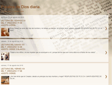 Tablet Screenshot of palabradediosdiaria.blogspot.com