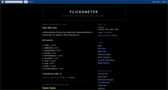 Desktop Screenshot of flickometer.blogspot.com